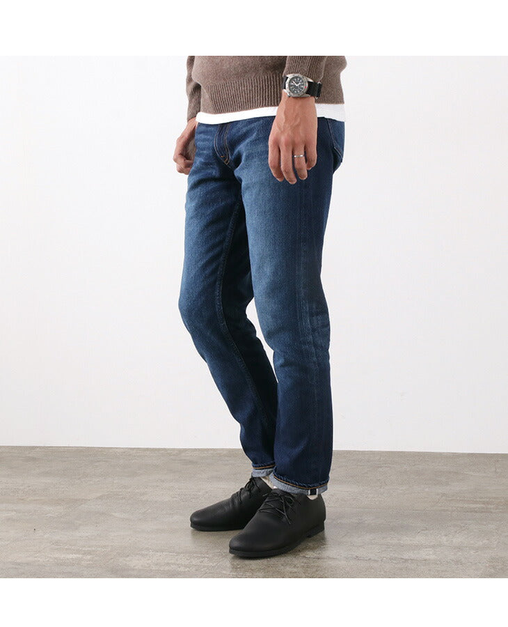 JEANS BLEU JAPON / RJB6140-ME Jean slim fuselé coupe cheville