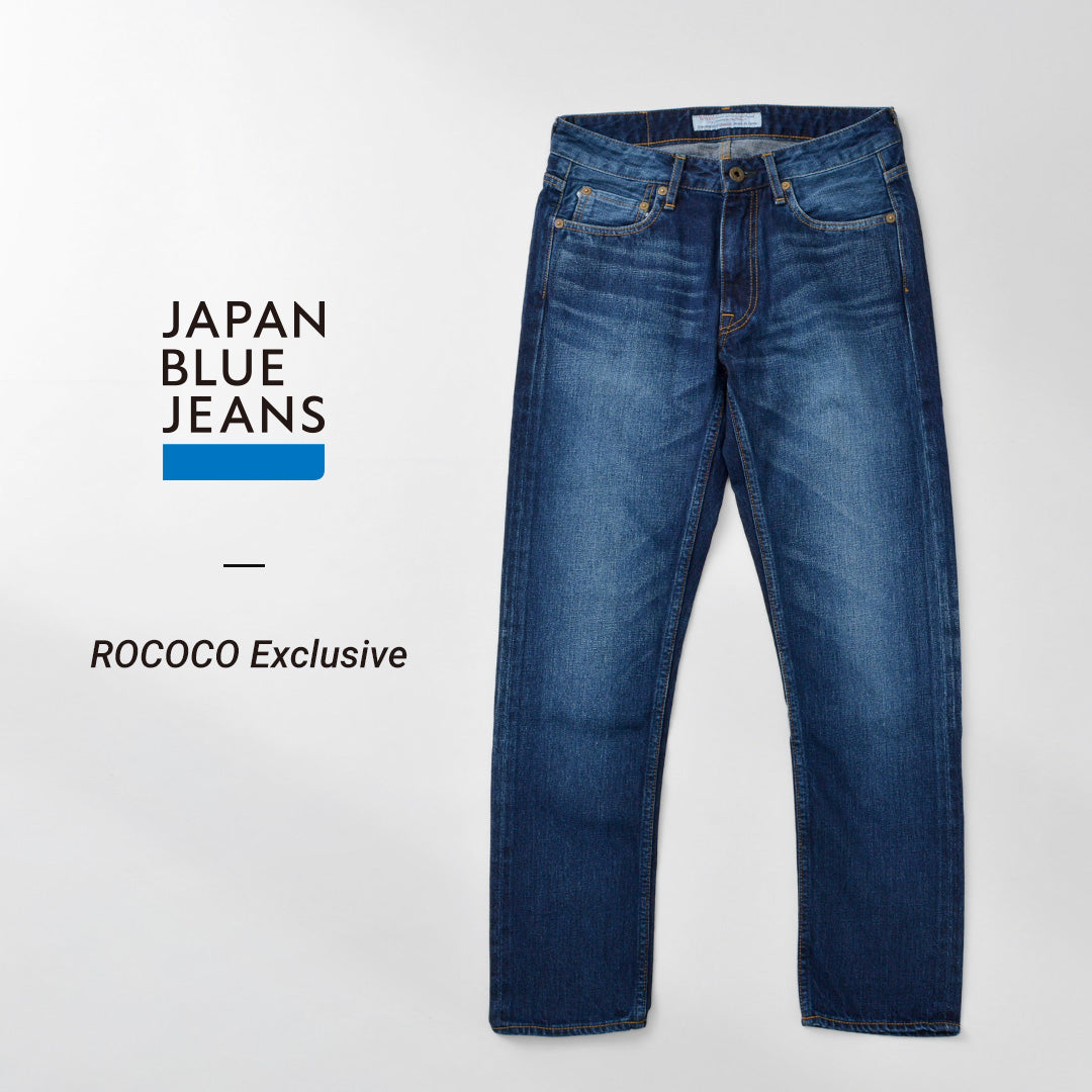 JEANS BLEU JAPON / RJB6140-ME Jean slim fuselé coupe cheville