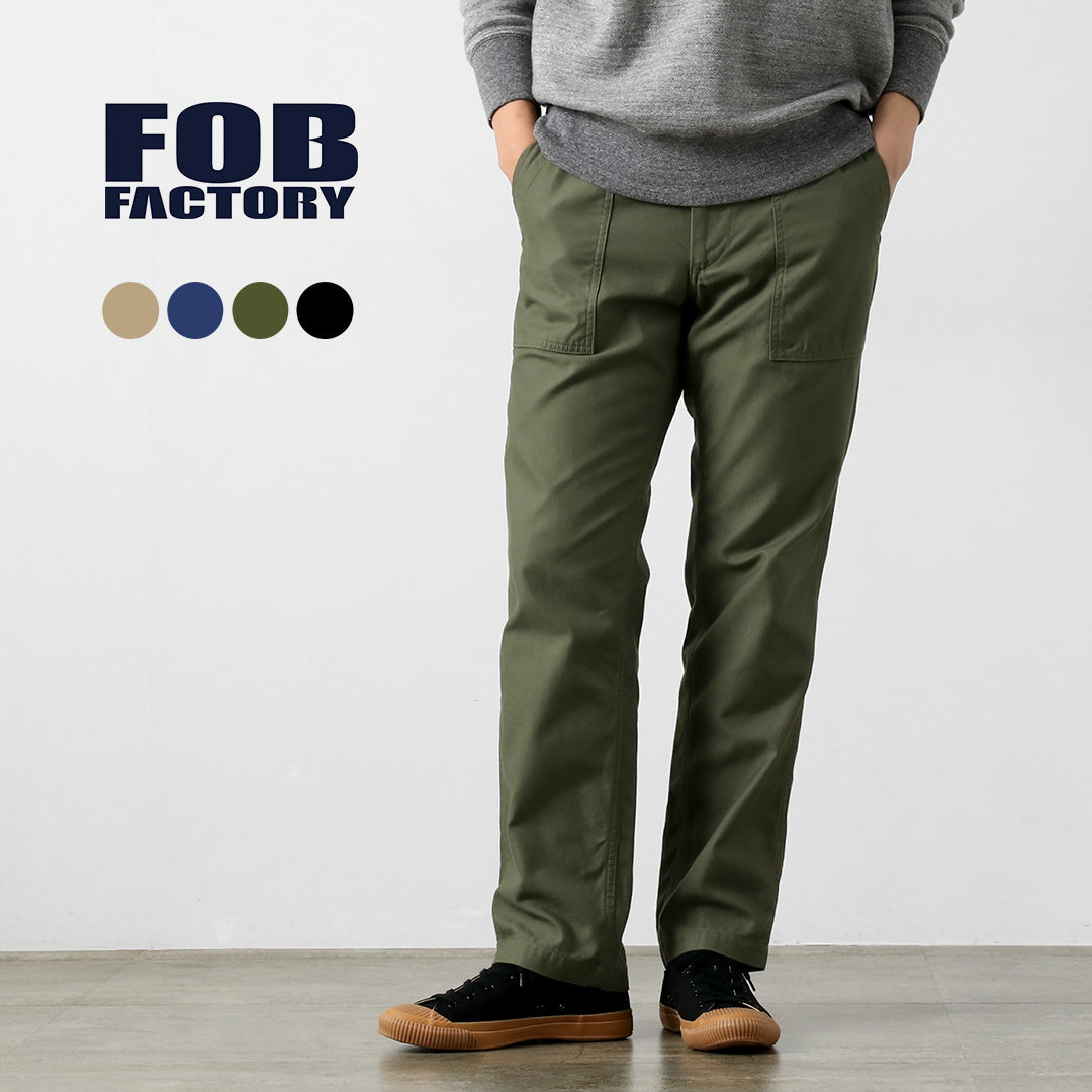 FOB FACTORY / F0431 Pantalon boulanger