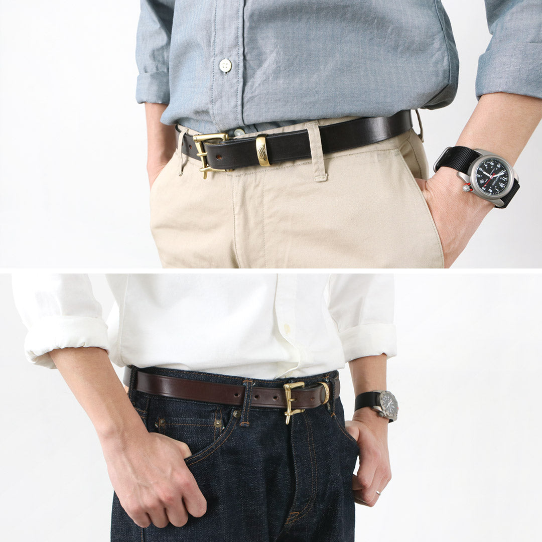 MARTIN FAIZEY / 1.0 inch (25mm) Quick Release Belt Leather Belt