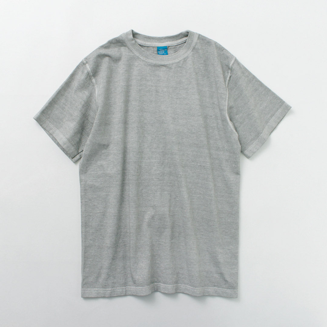 BUENA Camiseta de cuello de la tripulación de manga corta / manga corta