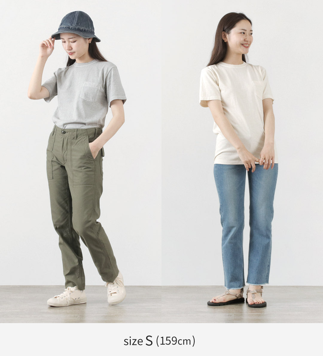 좋은 / 짧은 슬리브 기본 포켓 승무원 목 티셔츠