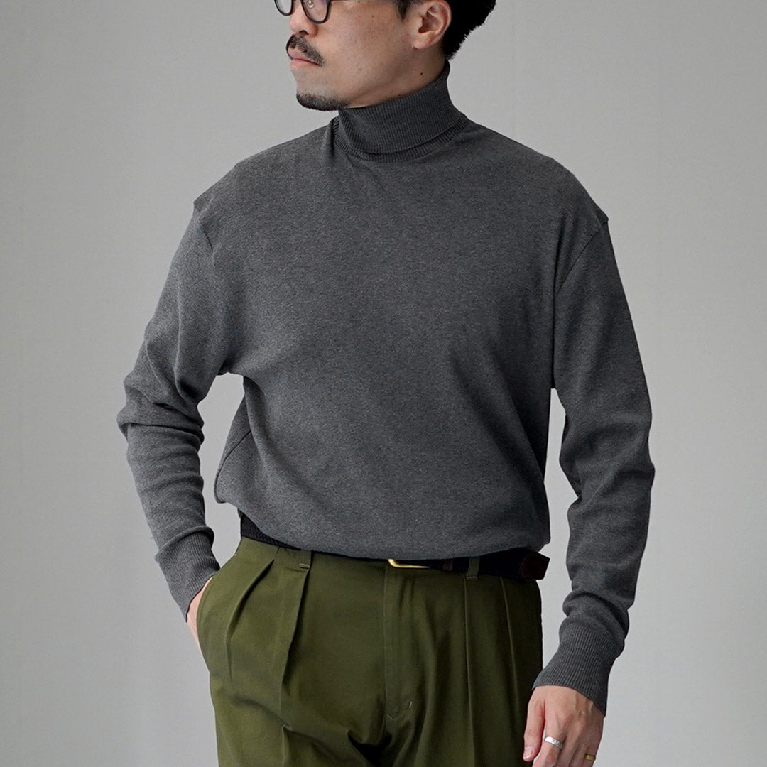 GICIPI / TIGRE Turtleneck Relaxed Fit Knit And Sewn