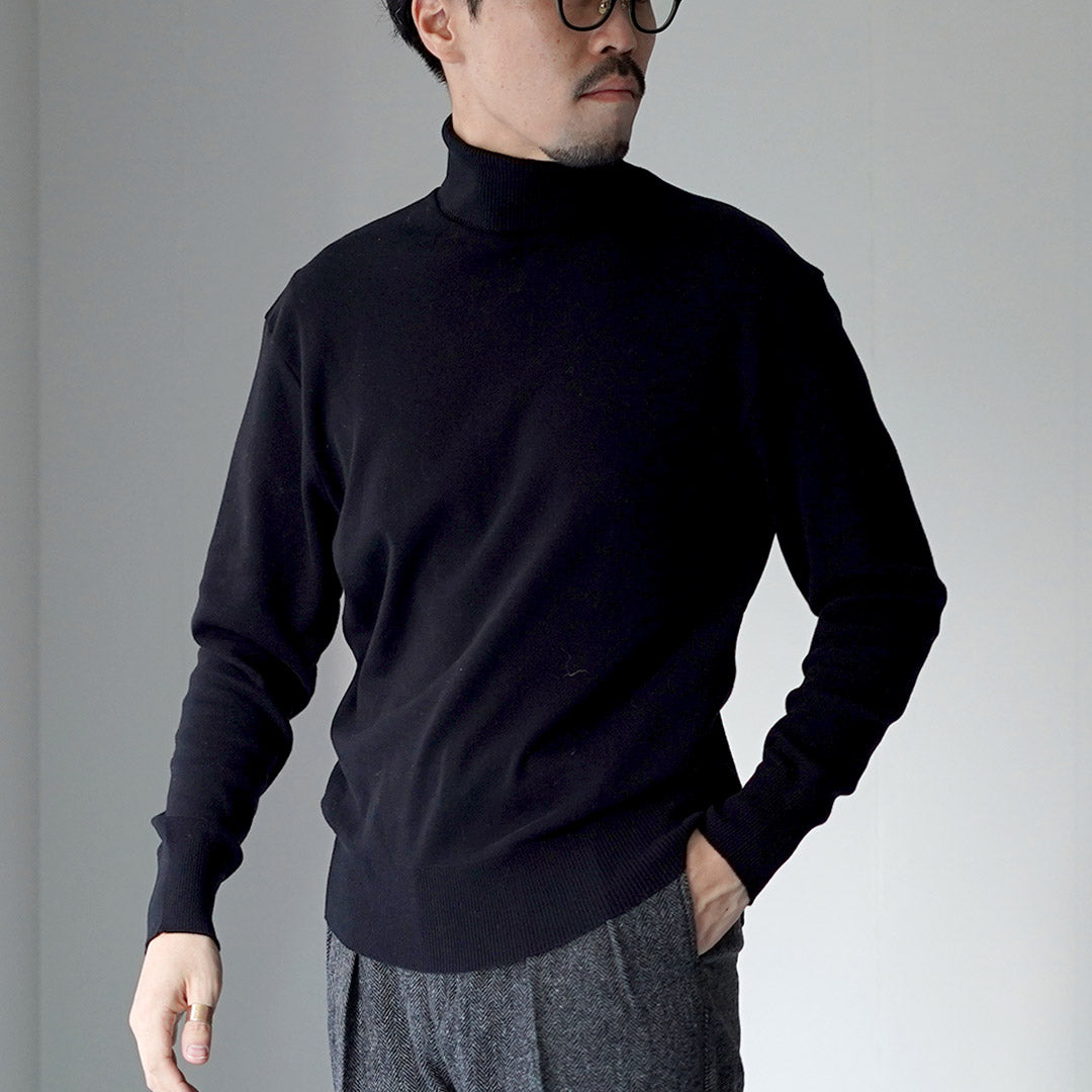 GICIPI / TIGRE Turtleneck Relaxed Fit Knit And Sewn