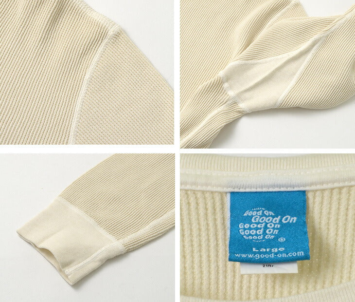 GOOD ON / Long Sleeve Thermal Tee