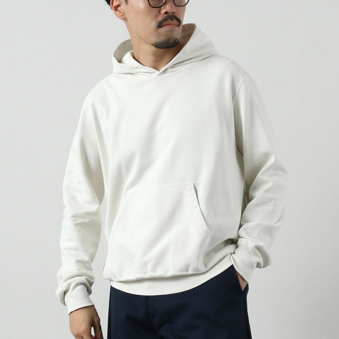 REMI RELIEF / SP Processed Piled Hoodie Plain Sweatshirt Model 2025