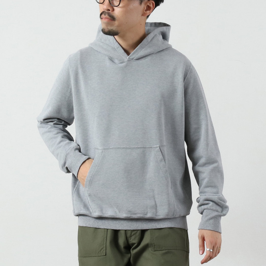 REMI RELIEF / SP Processed Piled Hoodie Plain Sweatshirt Model 2025