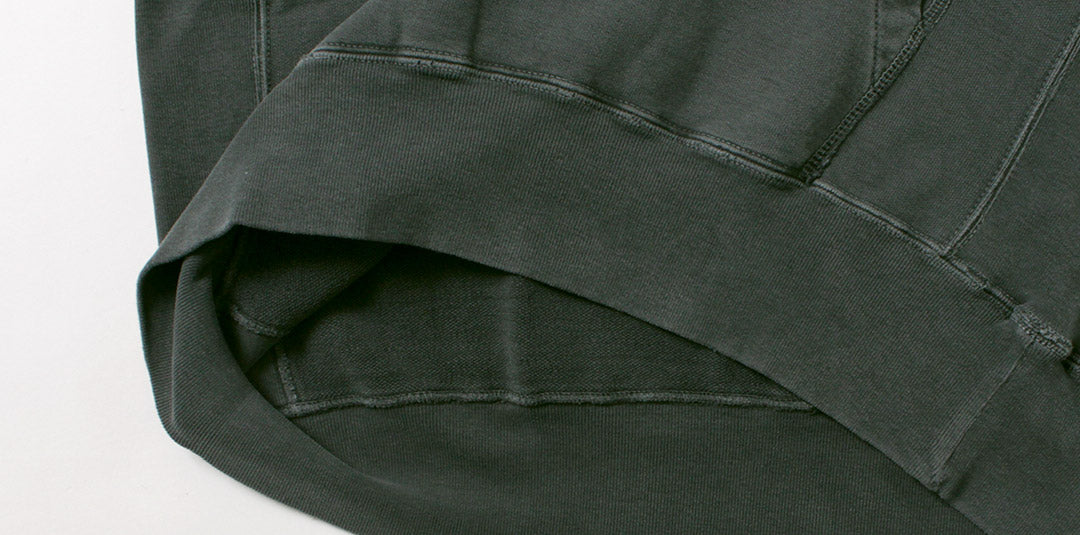 REMI RELIEF / SP Processed Piled Hoodie Plain Sweatshirt Model 2025