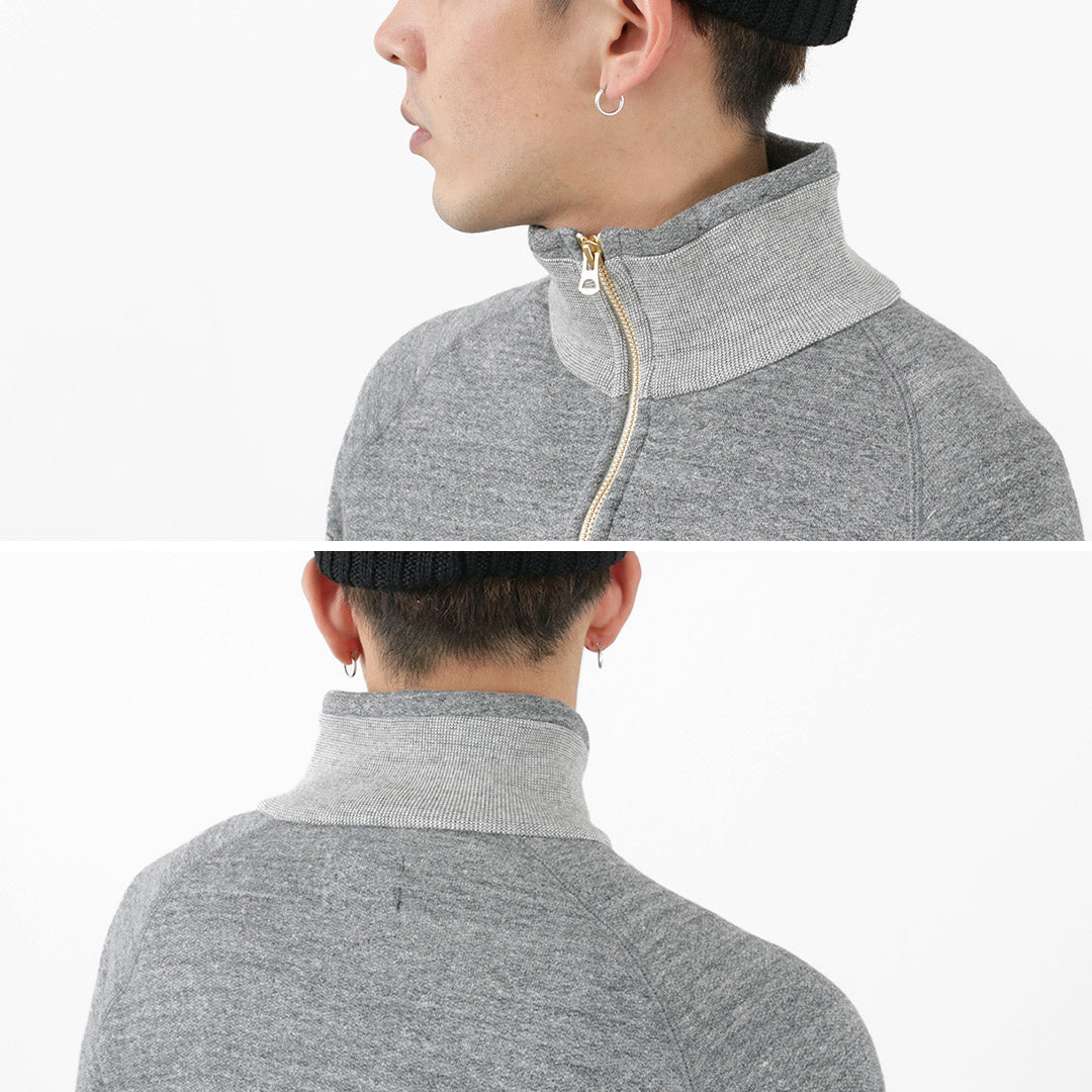 KEPANI / Veste sweat à col montant doublée Great Smoky Raffy