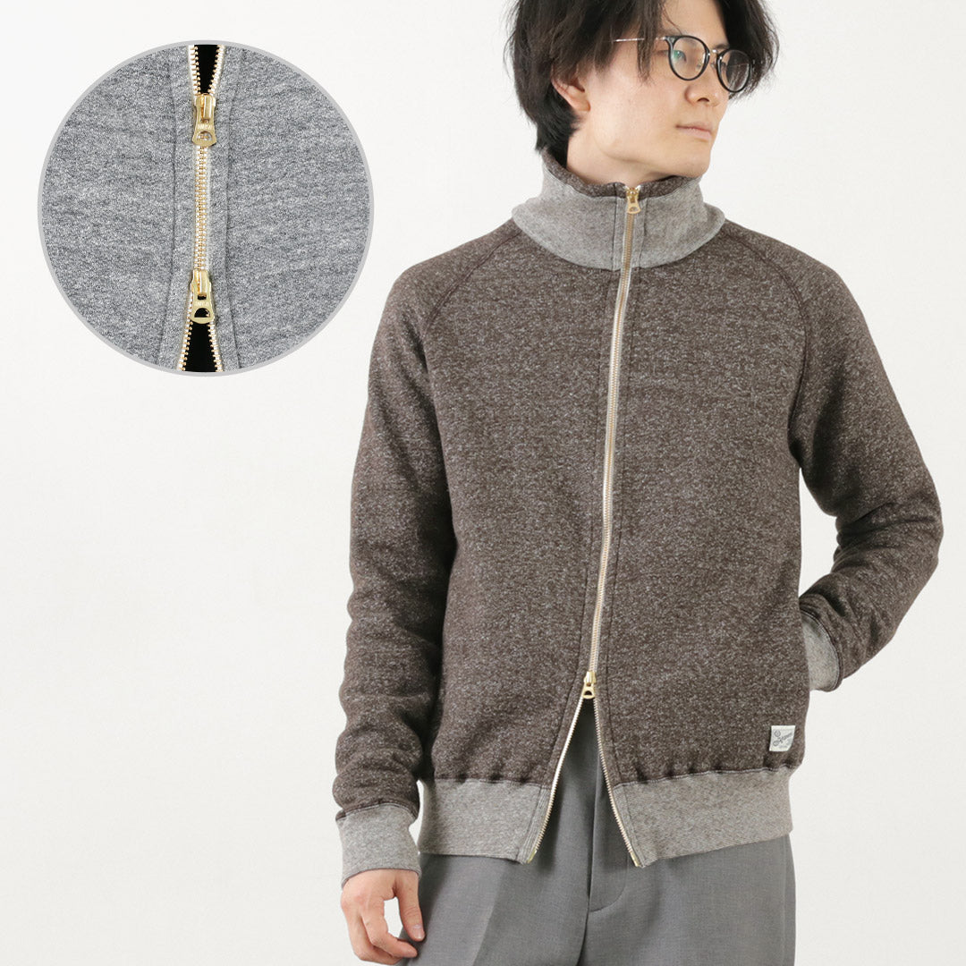 KEPANI / Veste sweat à col montant doublée Great Smoky Raffy