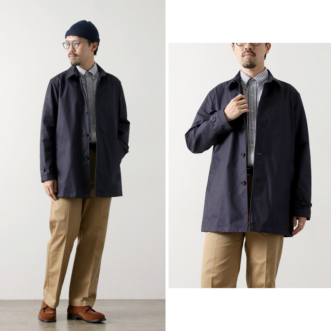 ROCOCO / Manteau Balmacaan court haute densité
