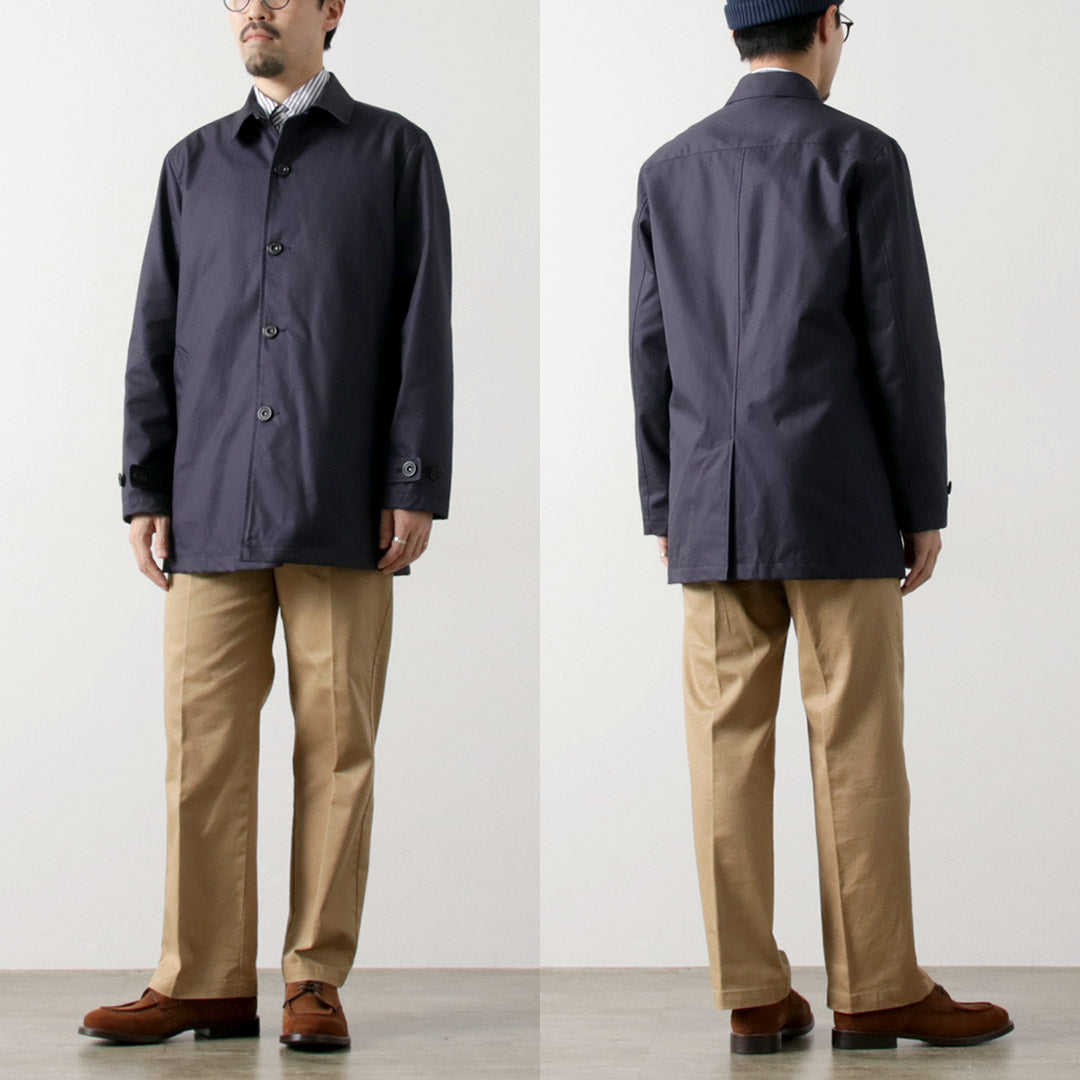 ROCOCO / Manteau Balmacaan court haute densité