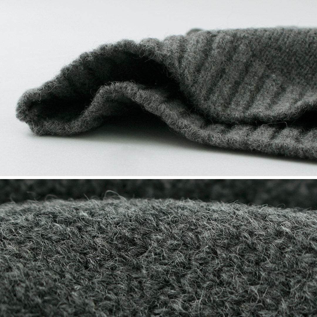 SOGLIA / Landnoah Pull col rond en laine britannique
