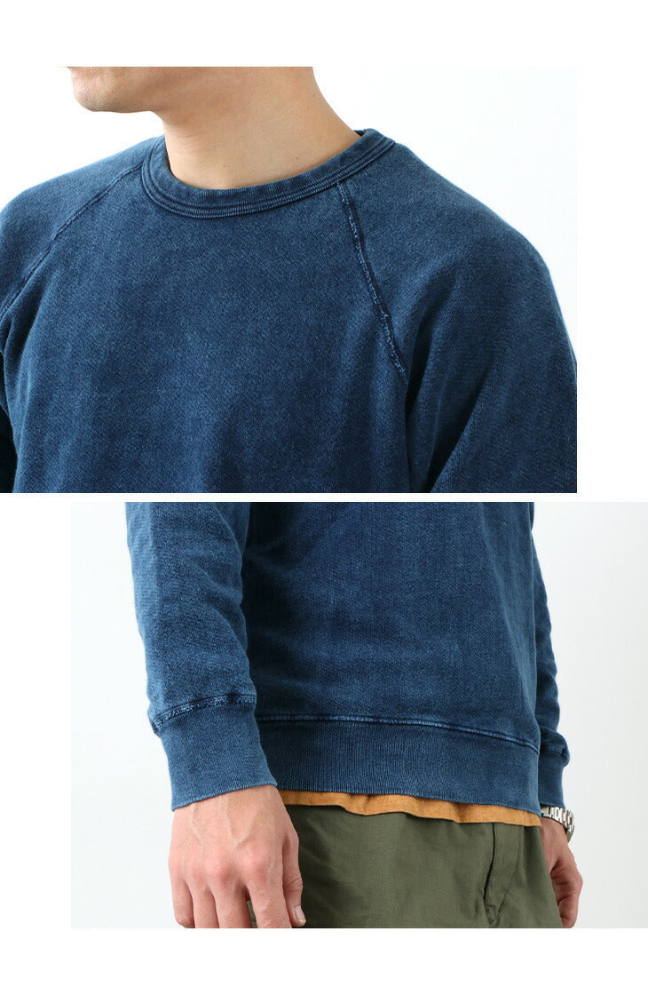 Good On / Gobw101 es sudadera Indigo Raglan Crew