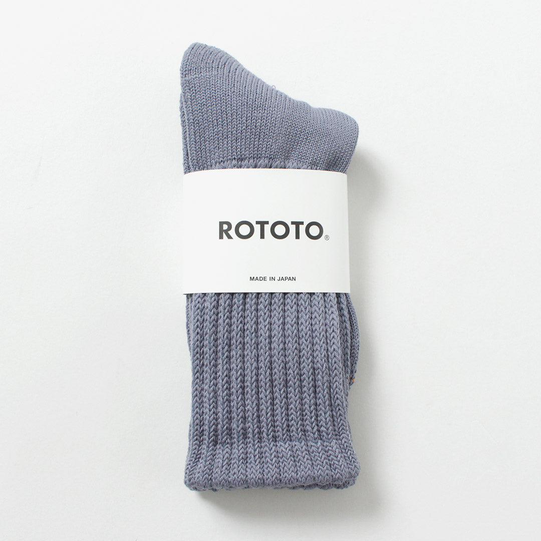 ROTOTO / Loose Pile Crew Socks