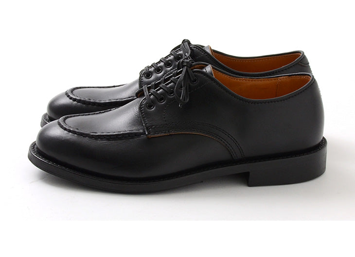 WHEELROBE / Chaussures en cuir à bout Moc avec coutures épaisses