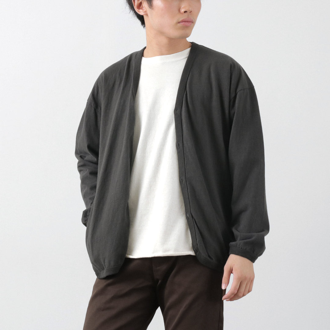 BARNS / Loopwheel Jersey Cardigan