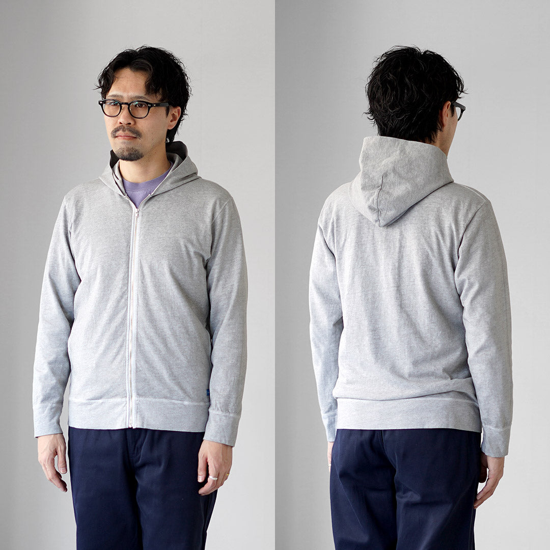 GOOD ON / Pigment Dye Zip Tee Parka