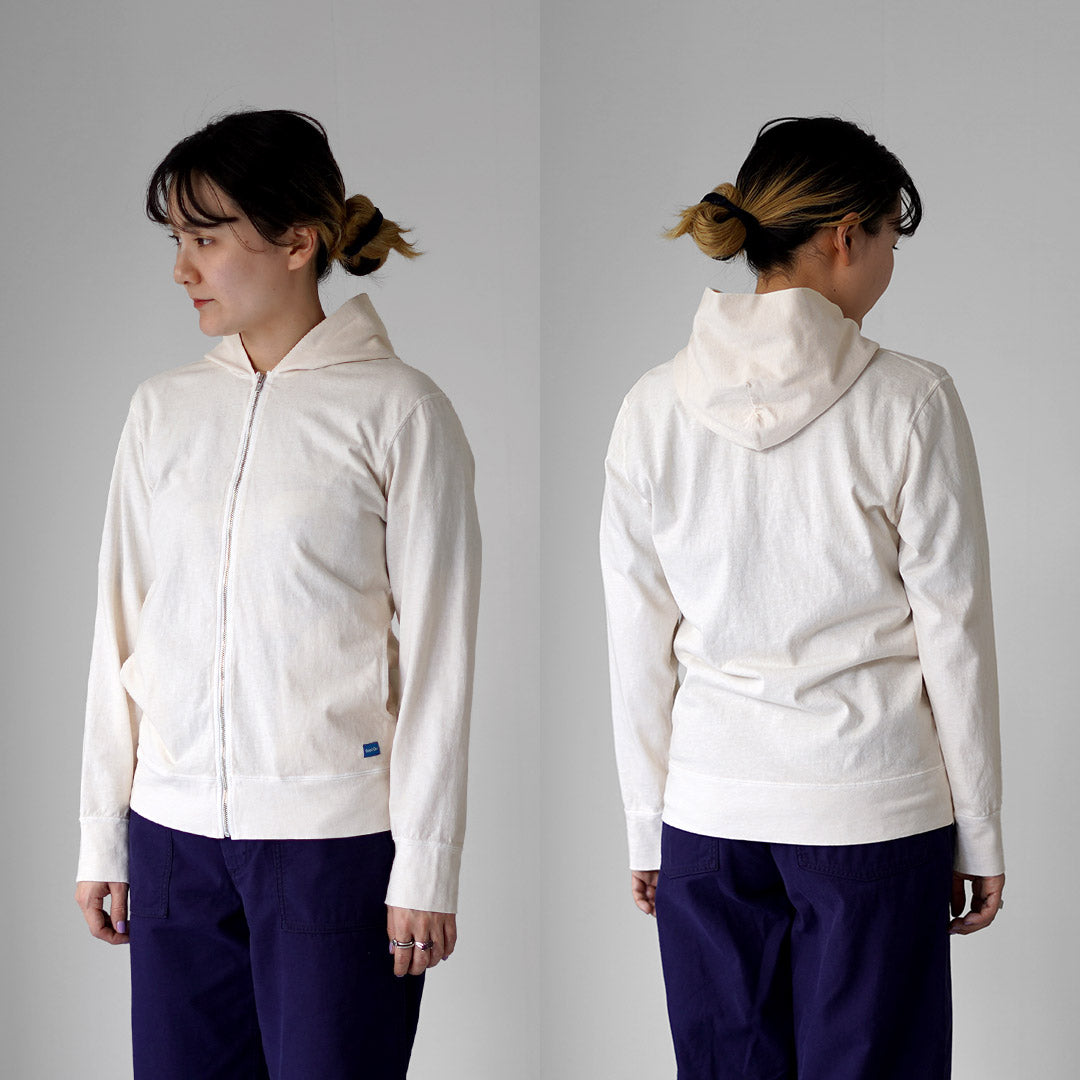 GOOD ON / Pigment Dye Zip Tee Parka
