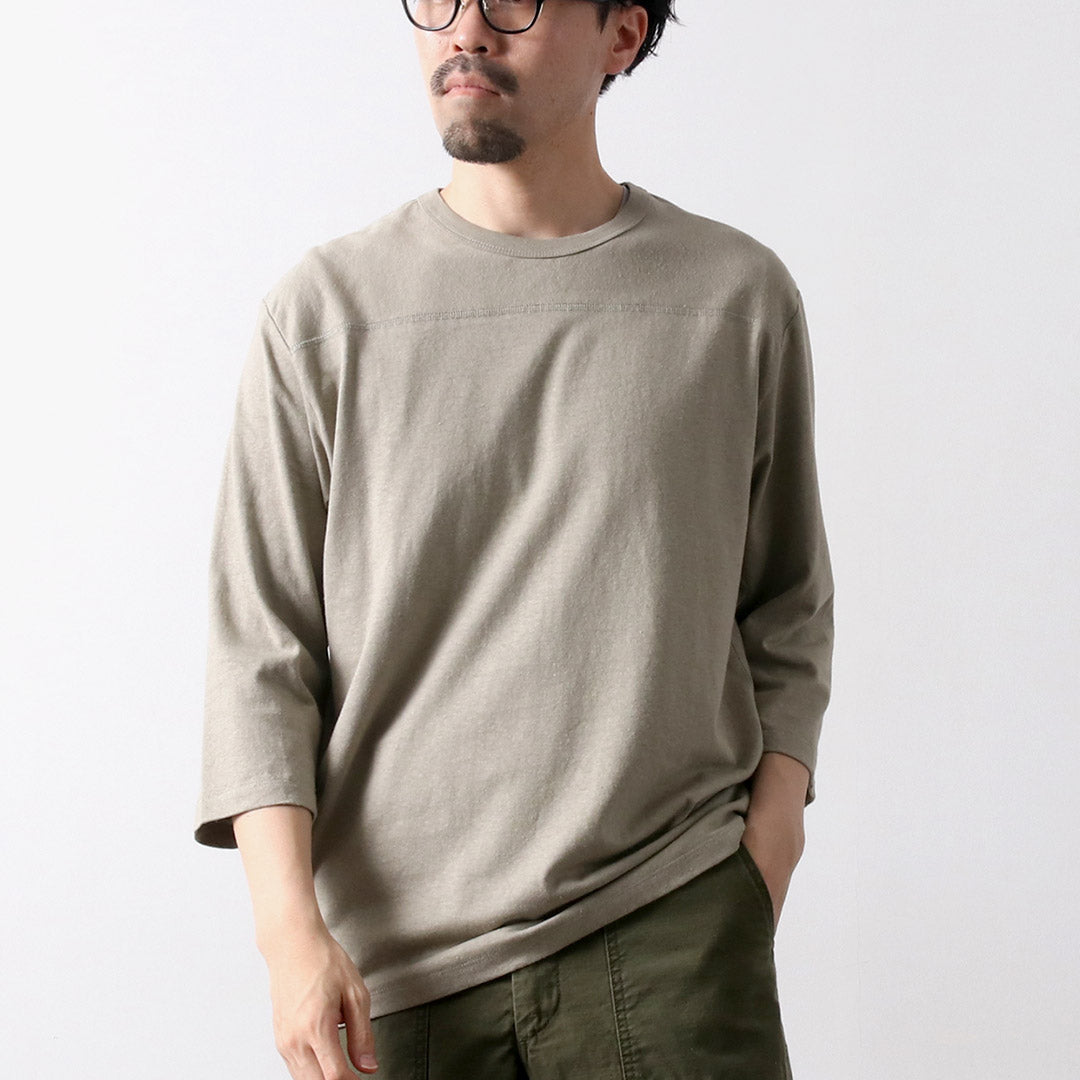 GOHEMP / Basic Football T-Shirt