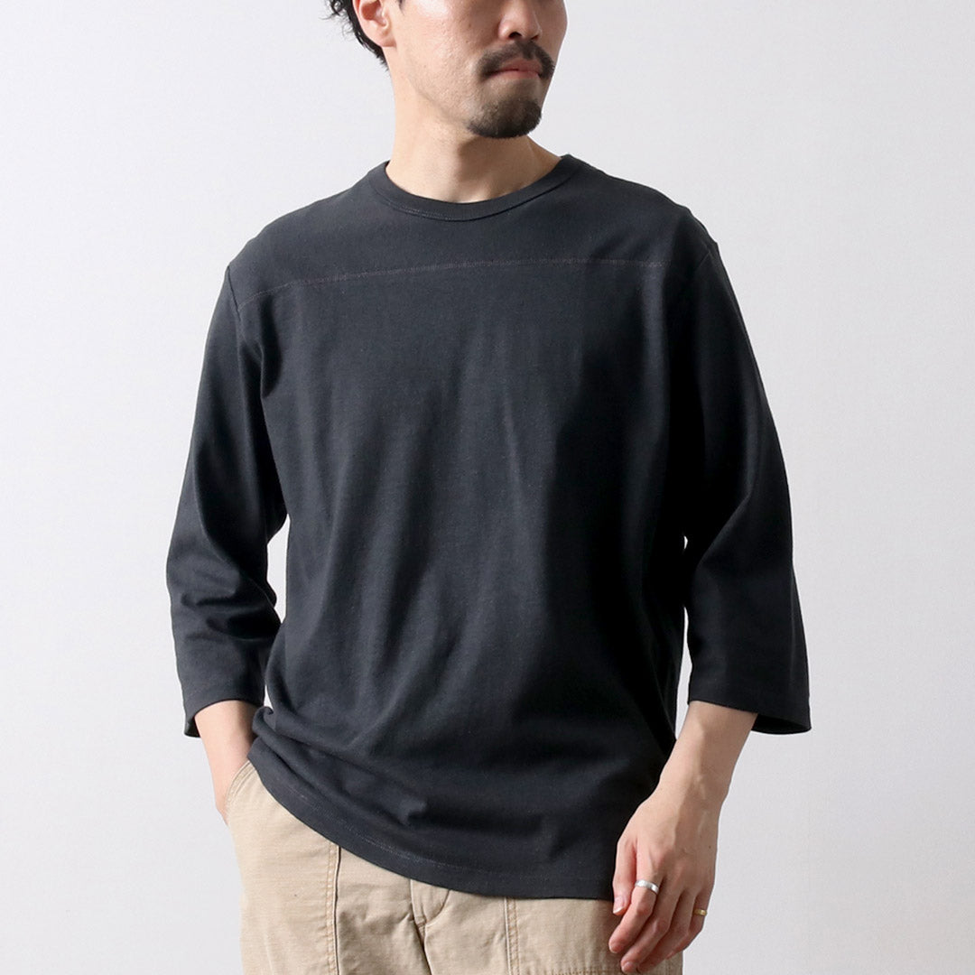 GOHEMP / Basic Football T-Shirt
