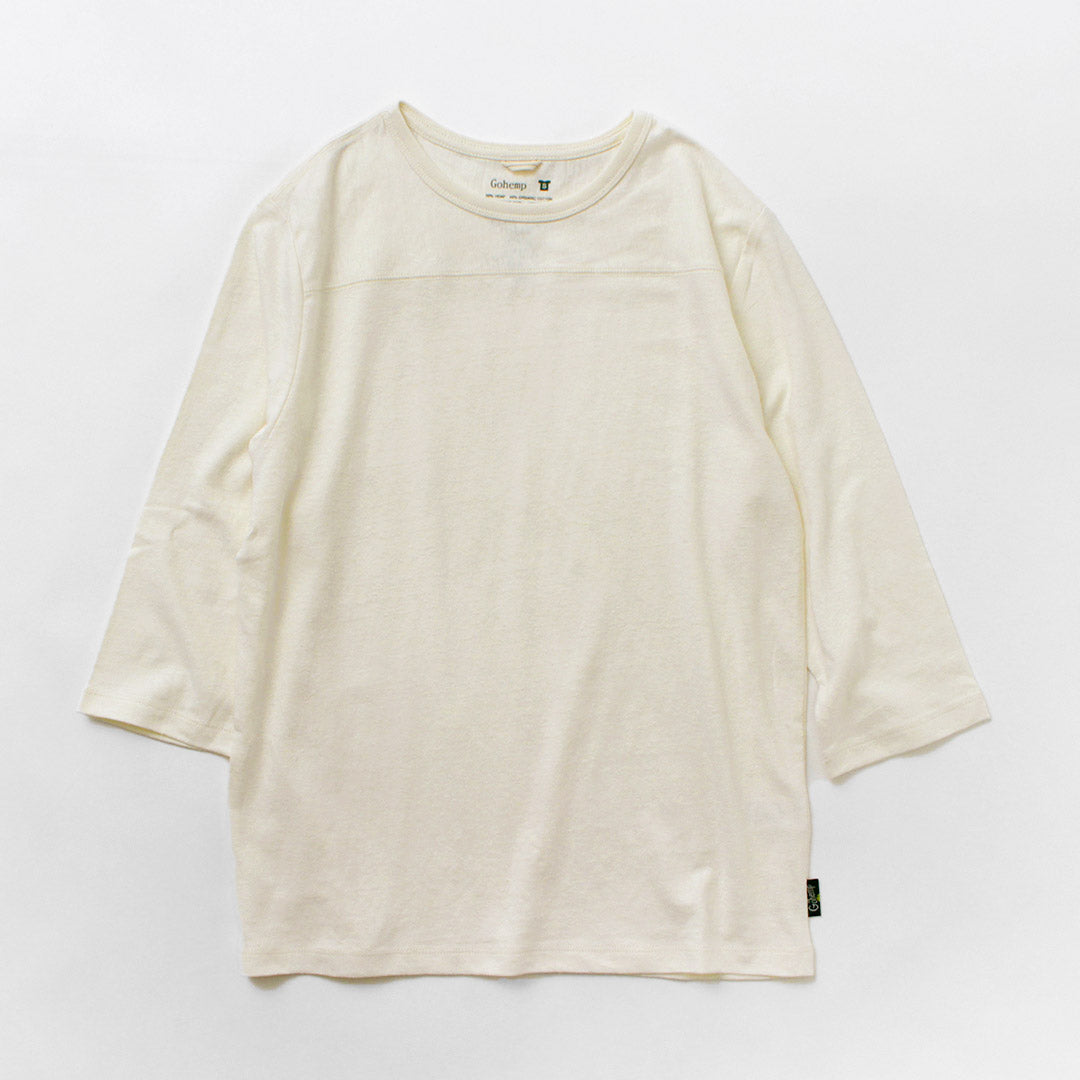 GOHEMP / Basic Football T-Shirt