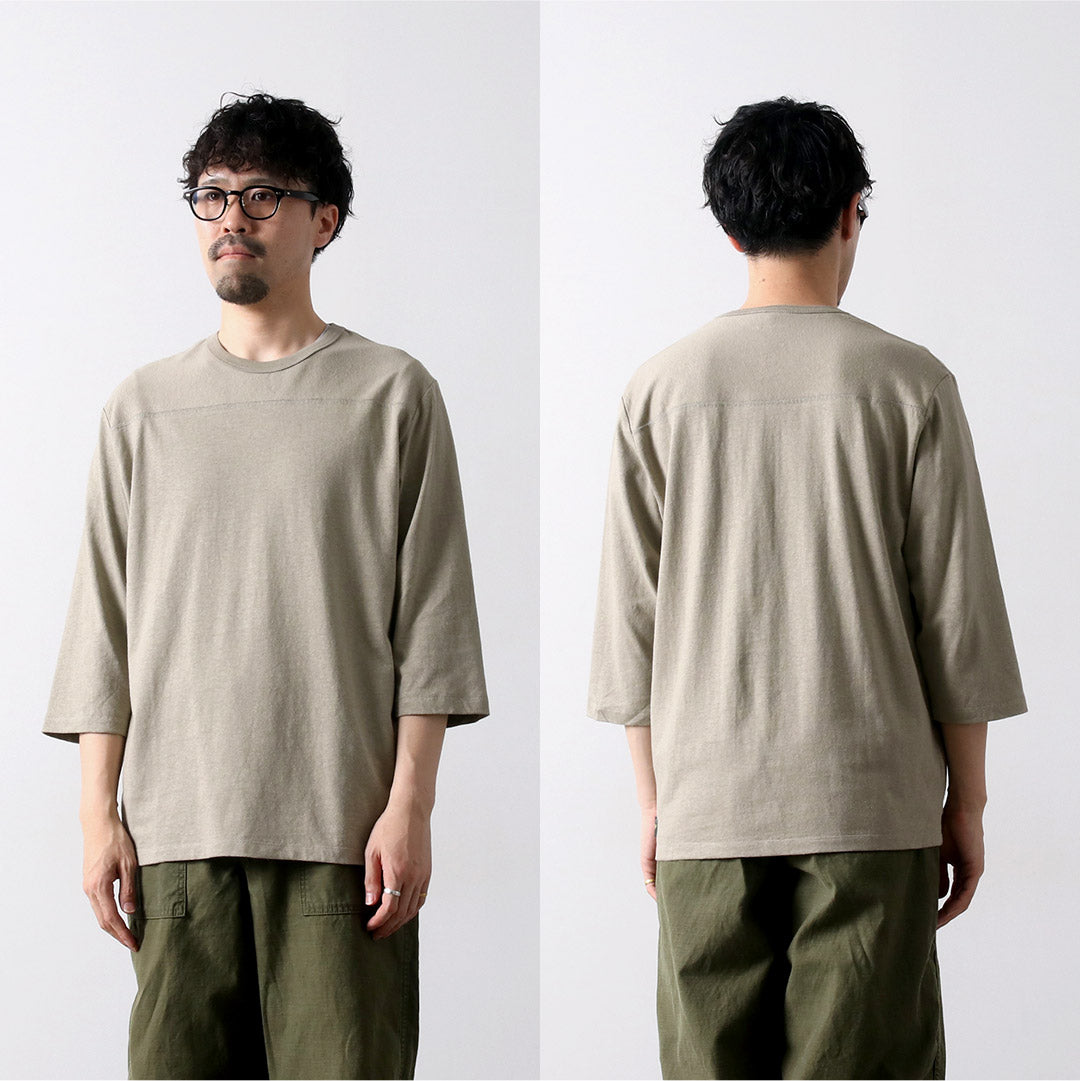 GOHEMP / Basic Football T-Shirt