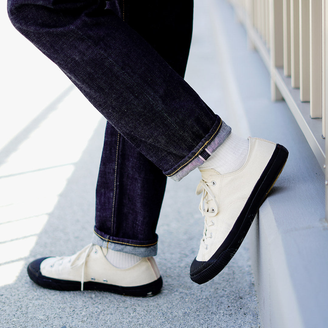 SANCA / 15,5 onces. Pantalon fuselé en denim 5P