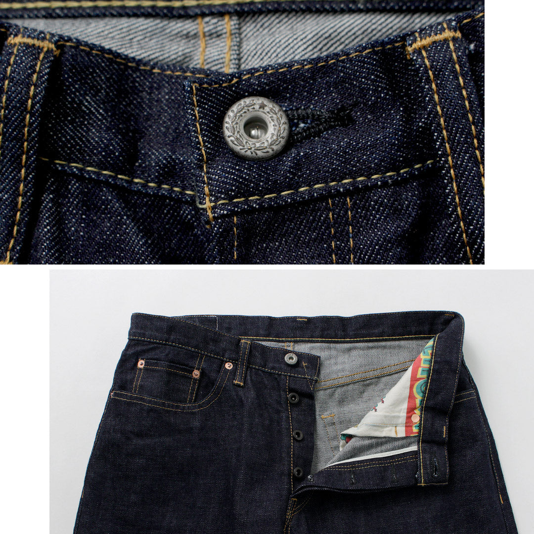 SANCA / 15,5 onces. Pantalon fuselé en denim 5P
