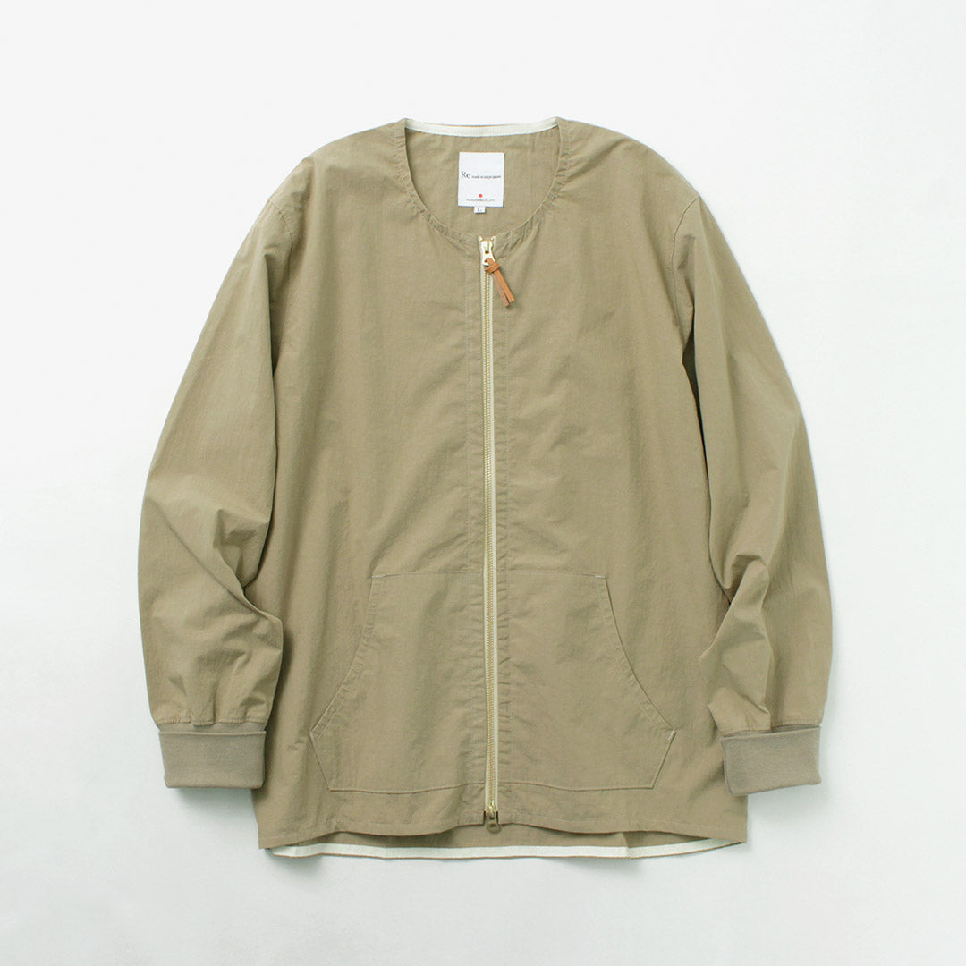 RE MADE IN TOKYO JAPAN / 棉尼龍圓領開衫
