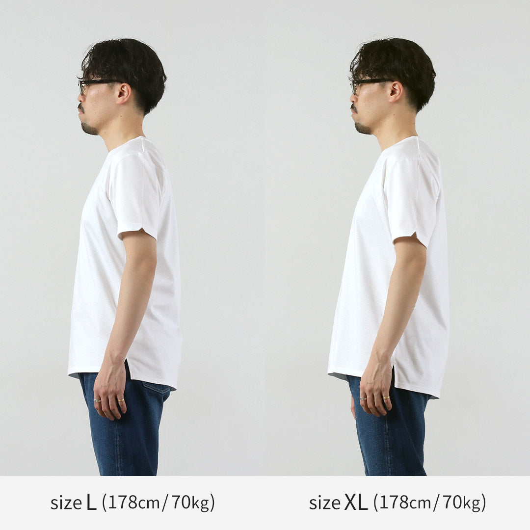 RE MADE IN TOKYO JAPAN / T-shirt habillé Tokyo Made à col rond