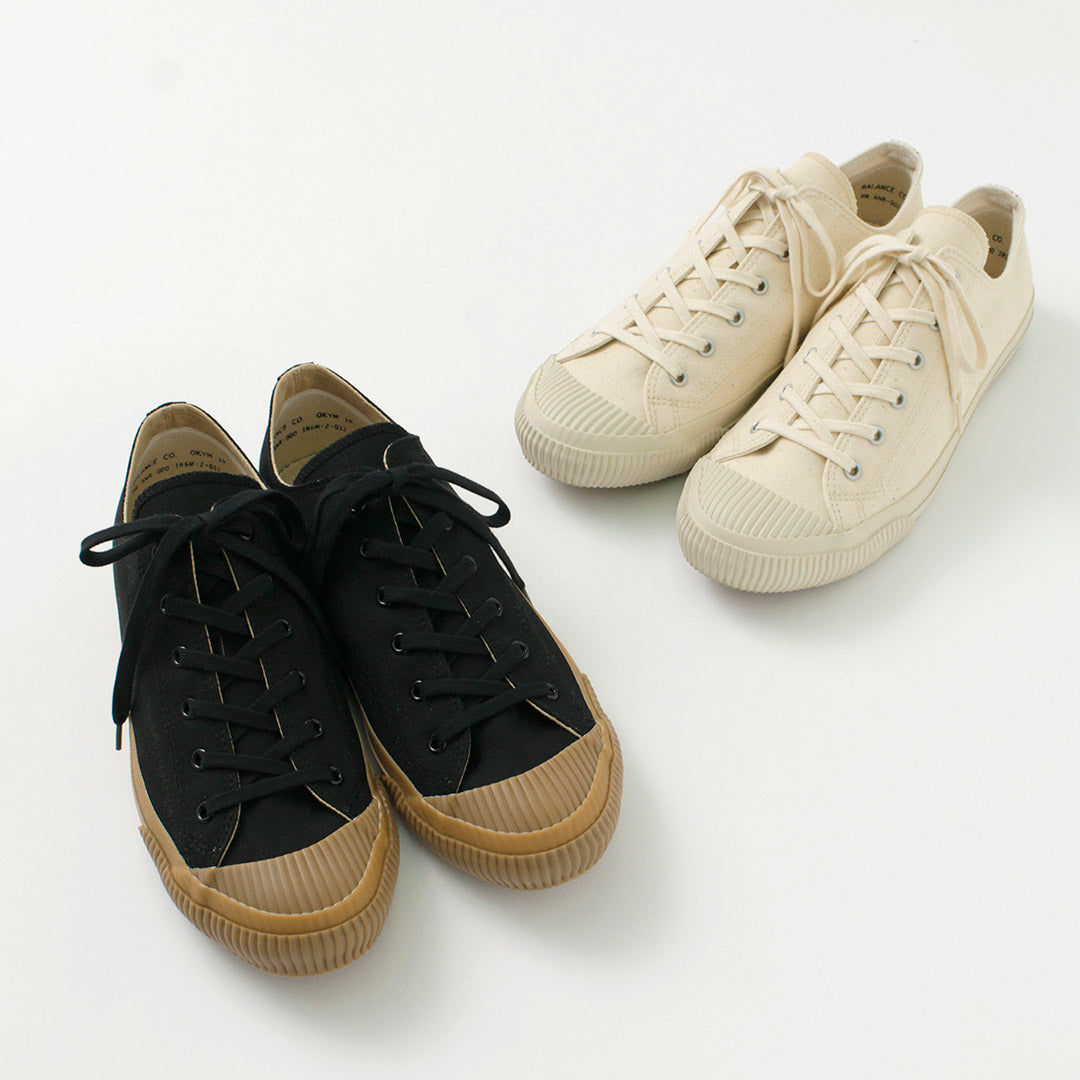 PRAS / 쉘 캡 로우 스니커즈