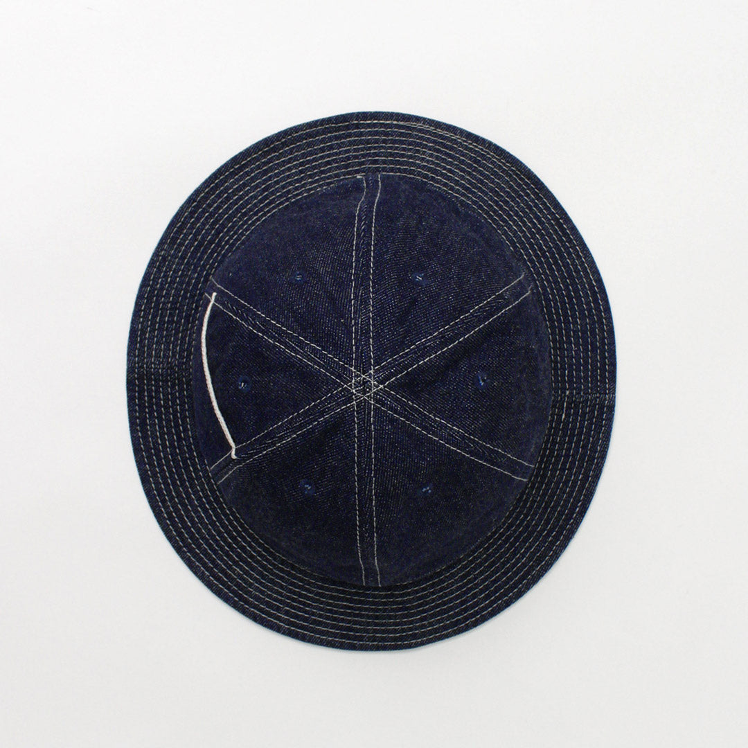 Chapeau HIGHER / Selvage Denim Panel 6 - Onewashed