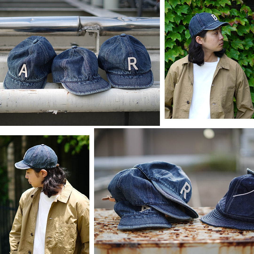 HIGHER / Gorra vaquera orillo con insignia de iniciales