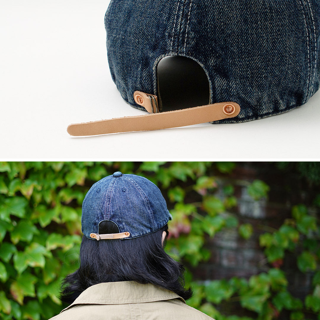 HIGHER / Gorra vaquera orillo con insignia de iniciales