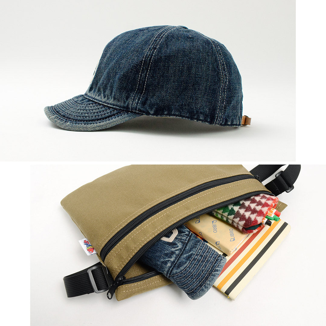 HIGHER / Gorra vaquera orillo con insignia de iniciales