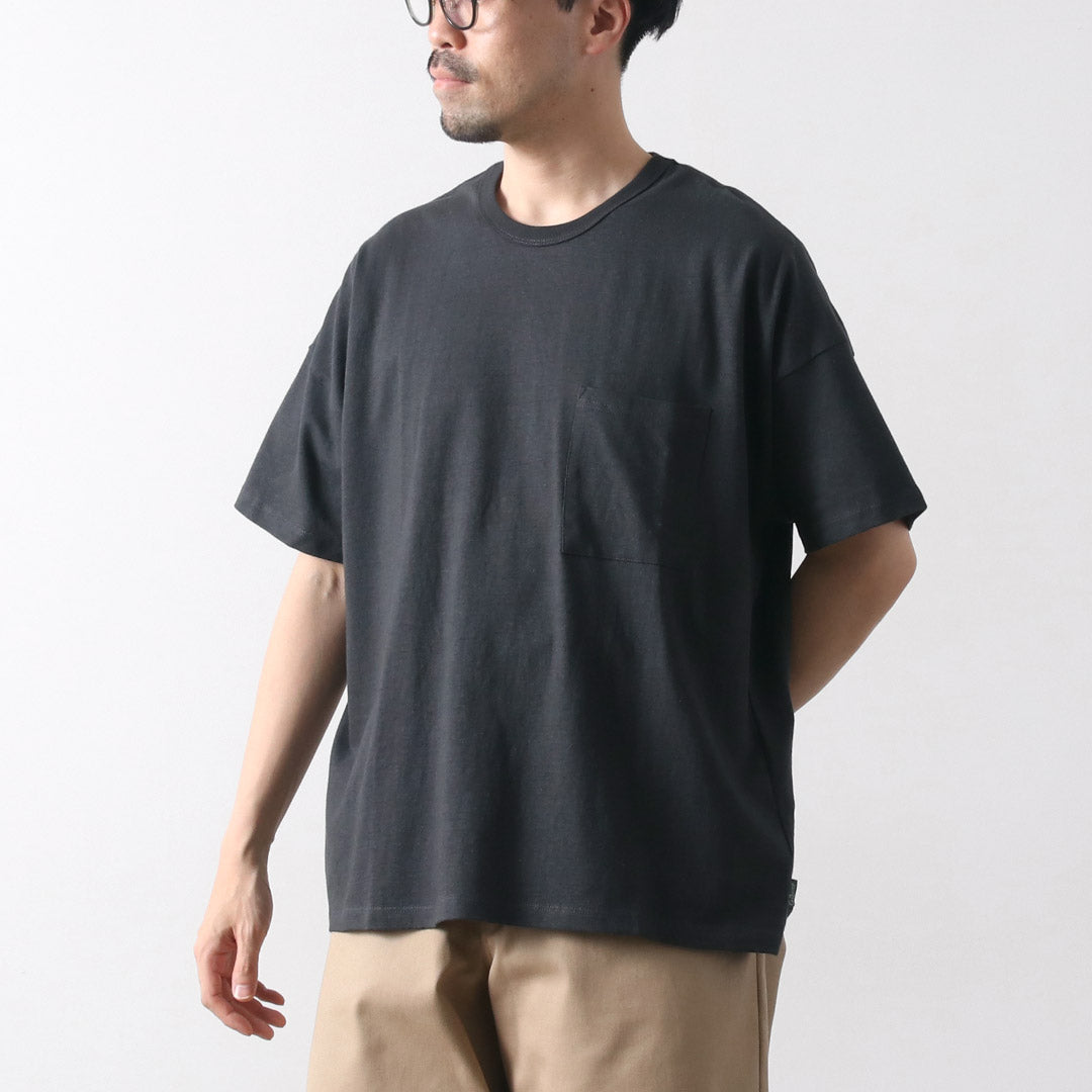 GOHEMP / Wide Pocket T-Shirt