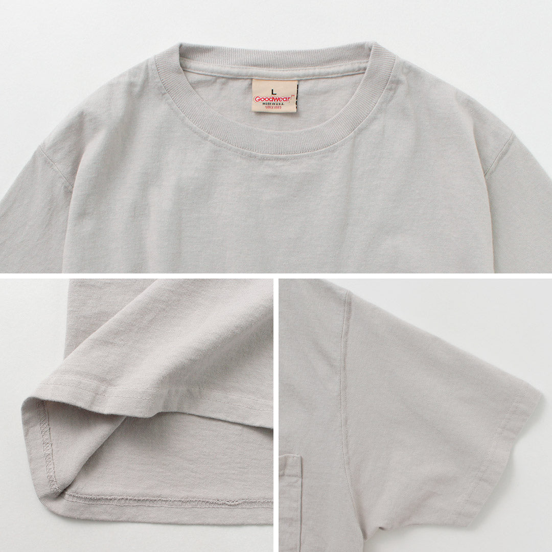 GOODWEAR / 포켓 반팔 티셔츠