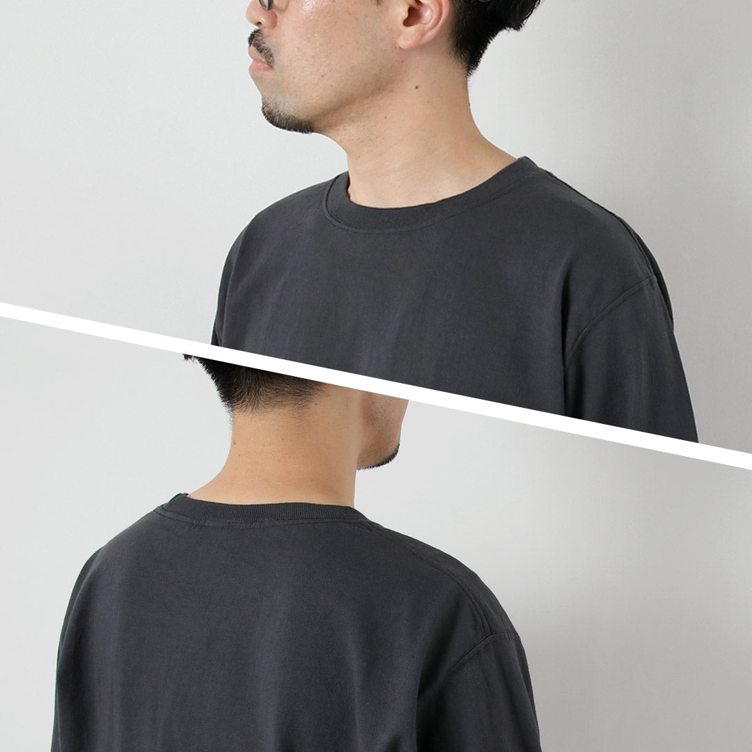 GOODWEAR / 圆领长袖口袋 T 恤