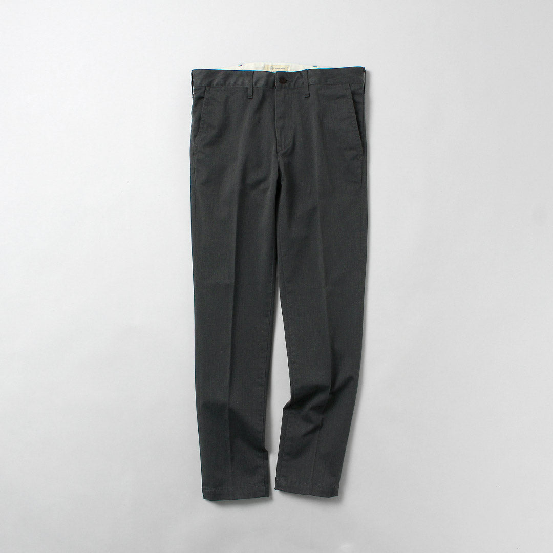 Blue refabric / Officer Tapered Trousers
