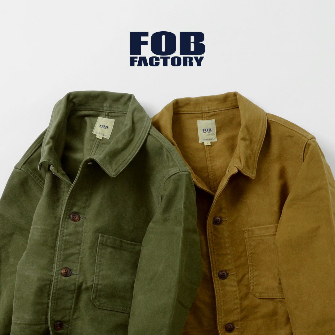 FOB FACTORY / F2373 프렌치 몰스킨 자켓
