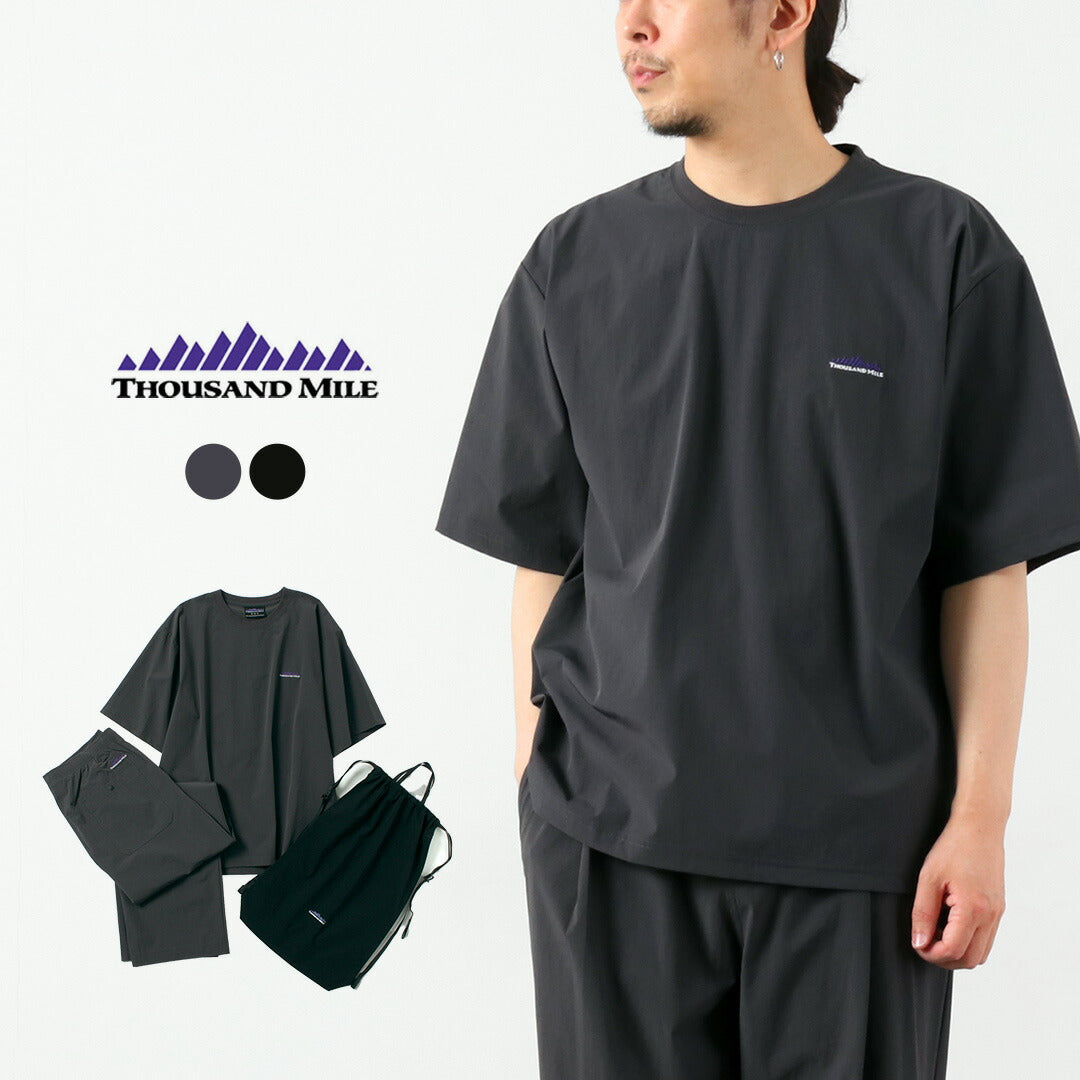THOUSAND MILE / Short-Sleeve T-Shirt & Long Pants Set 2026 Model