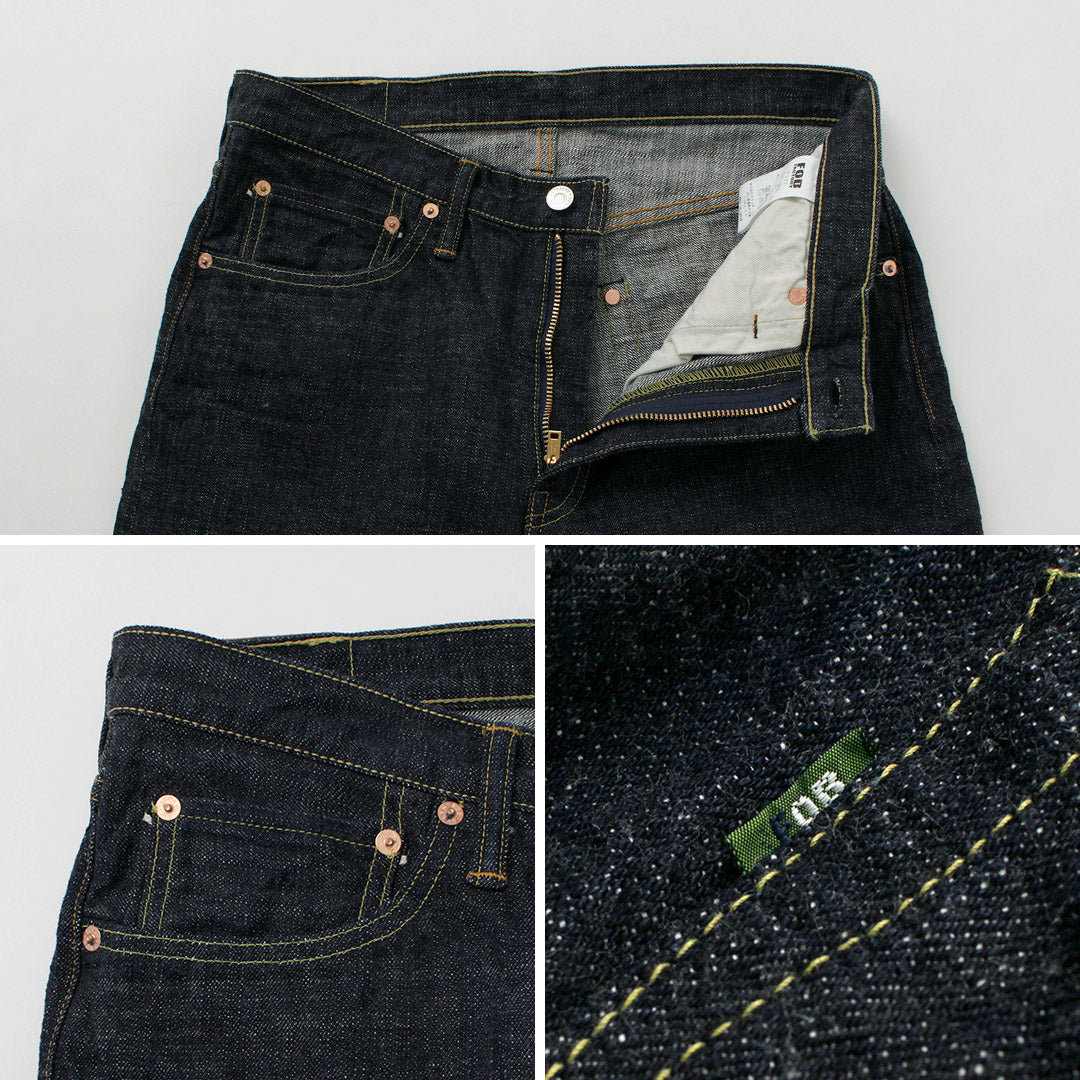 FOB FACTORY / F147 G3 Pantalón Denim Selvage De 5 Bolsillos