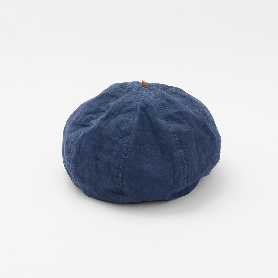 HIGHER / Cotton–Linen Weather Beret