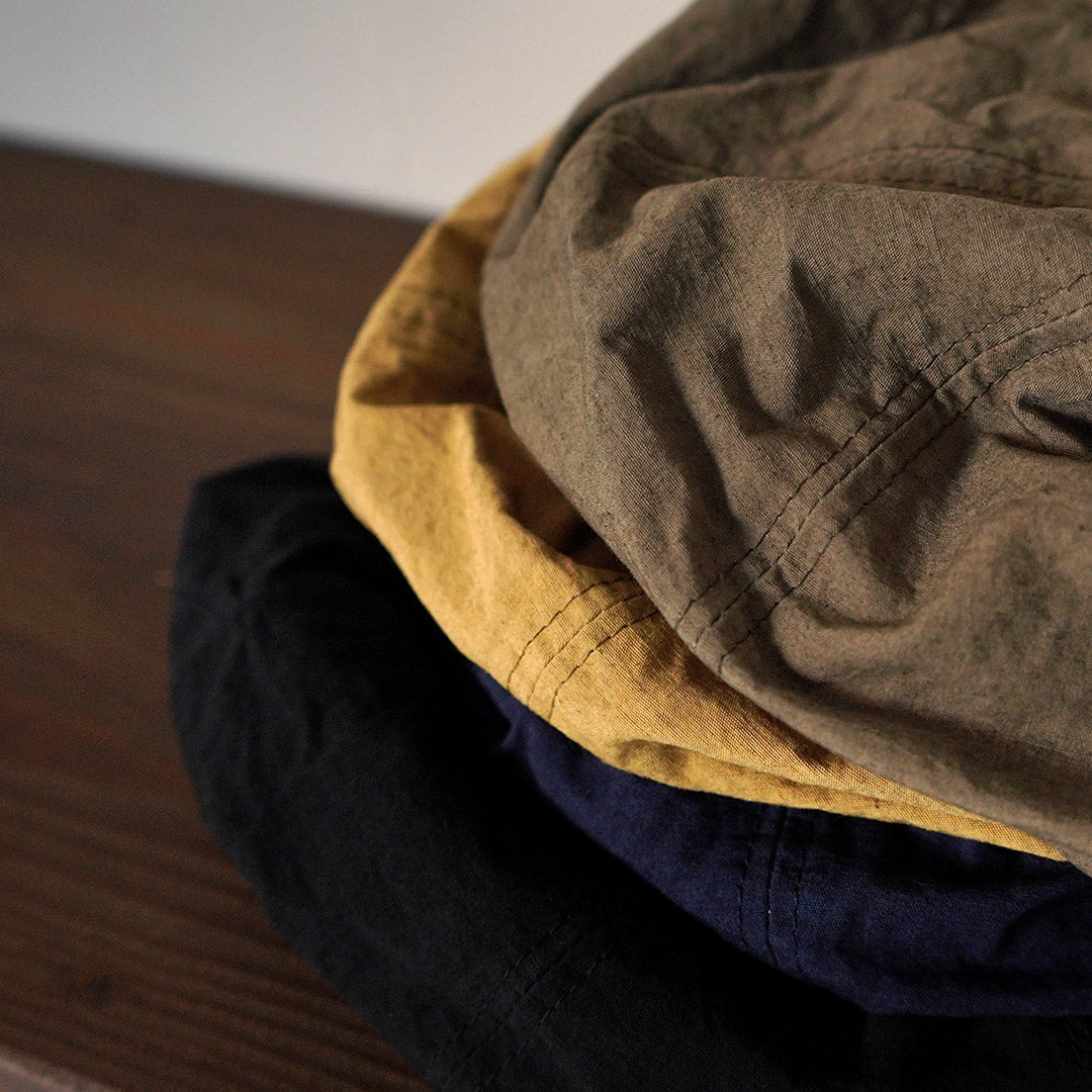 HIGHER / Cotton–Linen Weather Beret