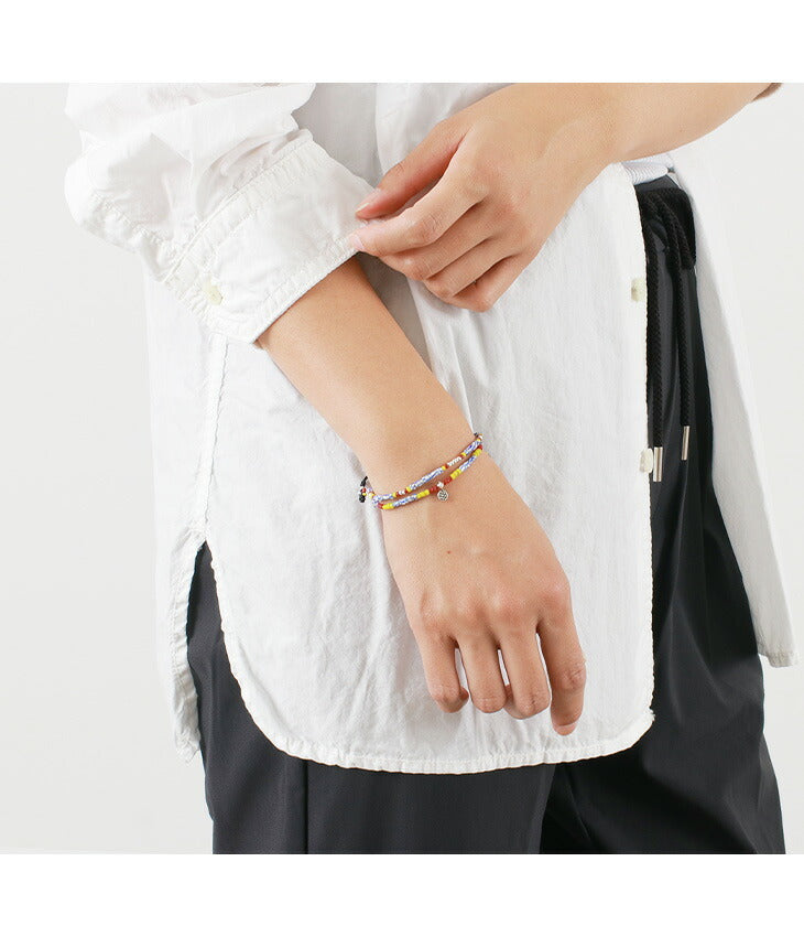 Phadua / pulseras con cuentas múltiples a mano