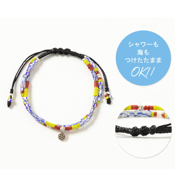 Phadua / pulseras con cuentas múltiples a mano