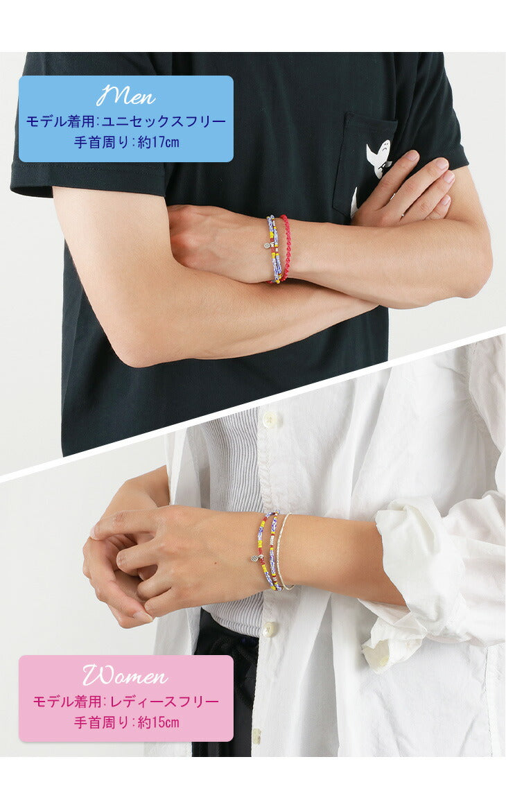 Phadua / pulseras con cuentas múltiples a mano