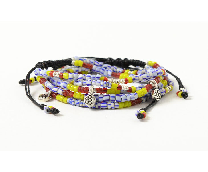 Phadua / pulseras con cuentas múltiples a mano