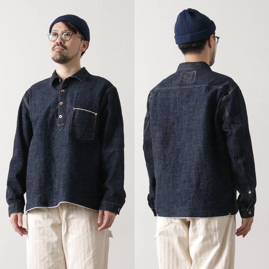 FOB 공장 / F2384 G3 데님 풀오버 재킷